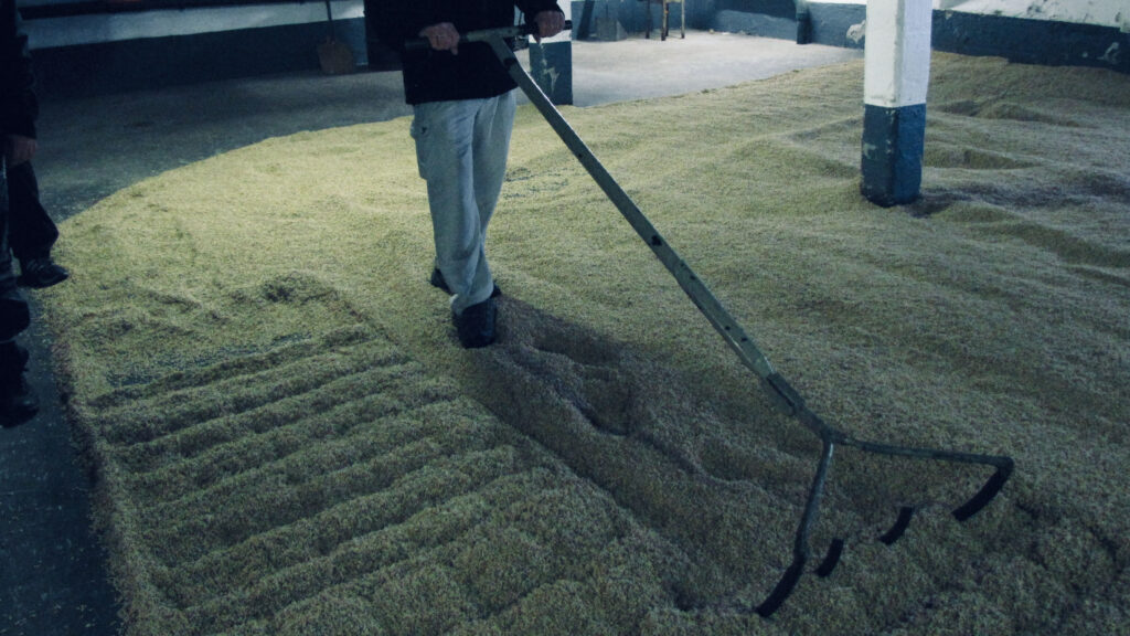 Nine Rivers Distillery - a malting floor