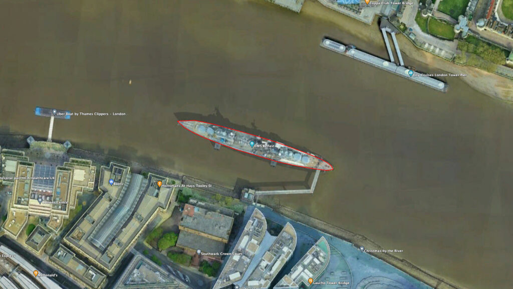 Size Matters - HMS Belfast Size Matters - HMS Belfast