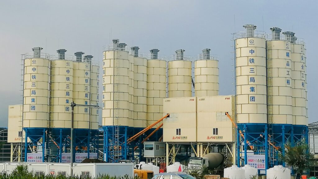 Not in a million years, a concrete batching plant
