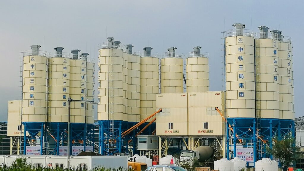 Not in a million years, a concrete batching plant Not in a million years, a concrete batching plant
