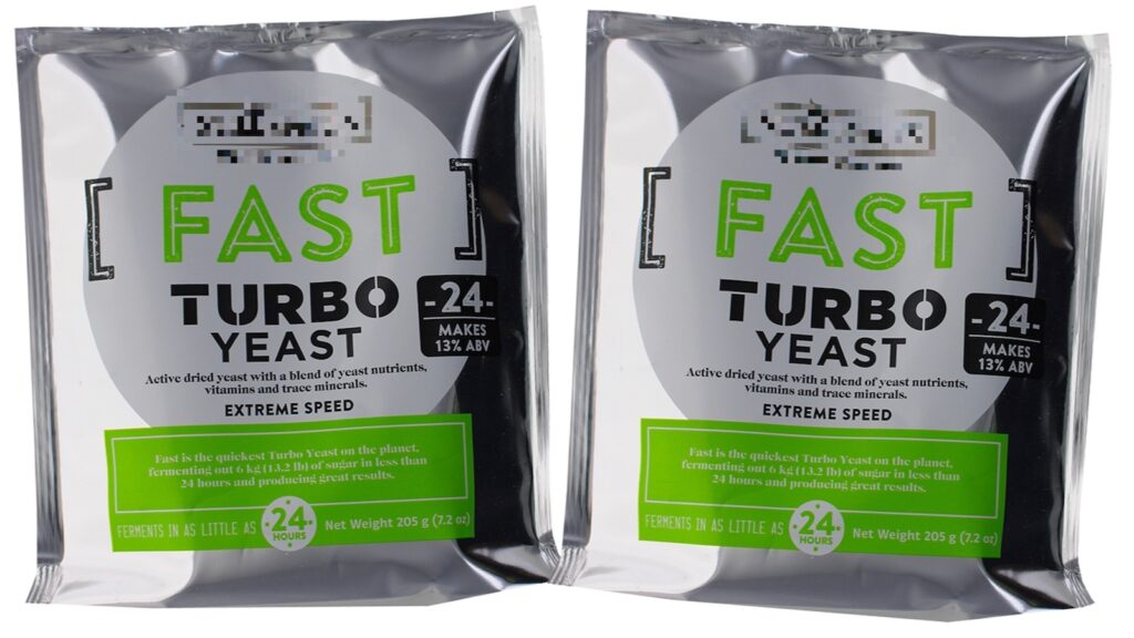 Turbo yeast - used in fermenting.