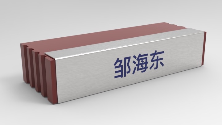 Your Brick for Life could display your name in Chinese