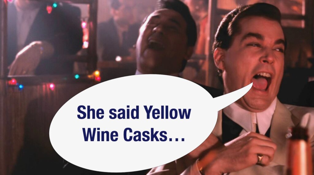 Alternatives to Dramfunded - yellow wine casks
